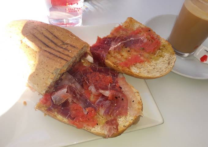 receta tostada andaluza