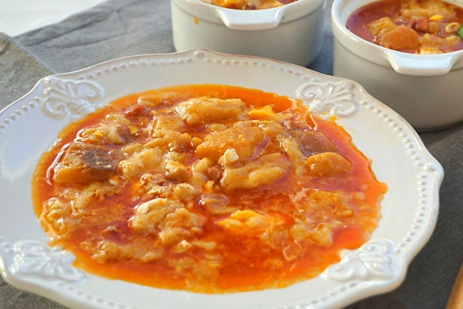 sopa de ajo andaluza receta