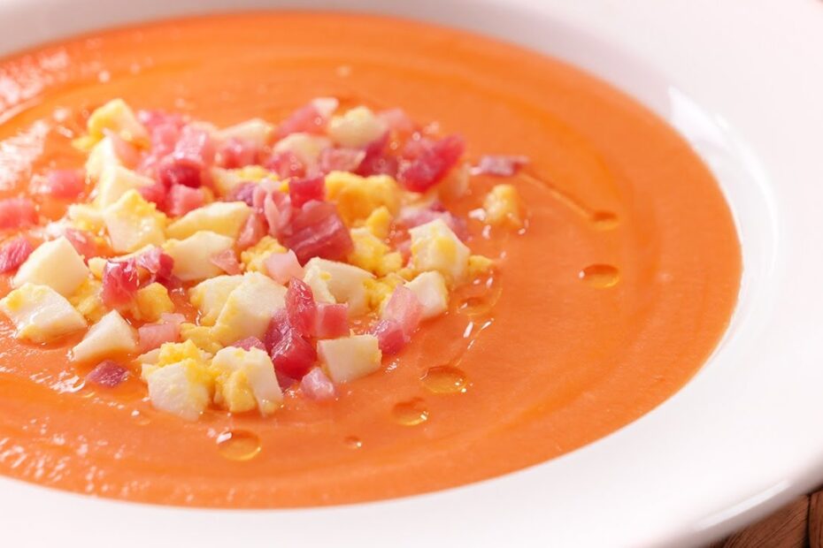 receta tradicional de salmorejo andaluz