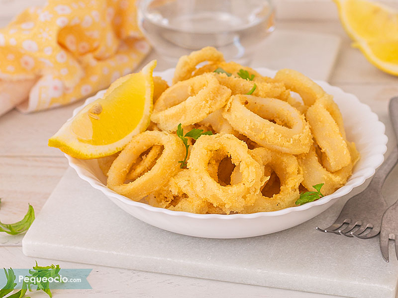 receta calamares andaluza con maizena