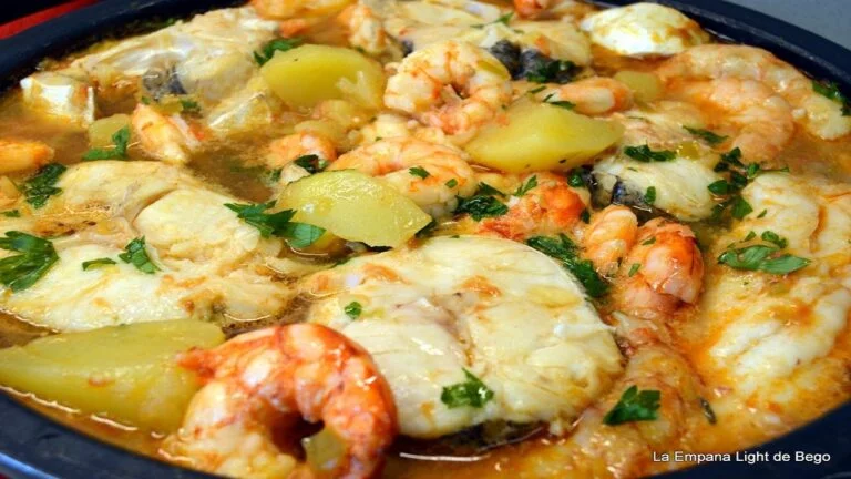 receta caldereta de marisco andaluza